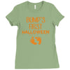 bump's first halloween Ladies Fitted T-Shirt