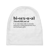 Bisexual Dictionary Baby Beanies