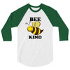 Bee Kind 3/4 Sleeve Shirt