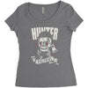 black series Women's Triblend Scoop T-shirt