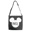 Mr. and Mrs. Matching Adjustable Strap Totes