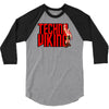 funny techno viking 3, ideal birthday present or gift 3/4 Sleeve Shirt