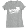 american sniper punisher Ladies Fitted T-Shirt