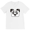 panda pixel V-Neck Tee