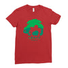 mega grass Ladies Fitted T-Shirt