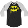 batman dying bleeding logo 3/4 Sleeve Shirt