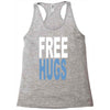funny t shirts free hugs adult Racerback Tank