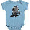 sad robot Baby Onesie