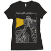 ride with pride Ladies Fitted T-Shirt