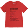 rules for dating my daughter shirt t shirt perfect father's gift V-Neck Tee
