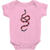 snake red black Baby Bodysuit