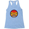 lucha libre   red Racerback Tank