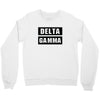 Delta Gamma Black Crewneck Sweatshirt