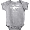 black guns matter Baby Onesie
