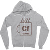 coffee Zipper Hoodie