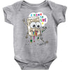 leaf cartoon Baby Onesie