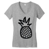pineapple Women's V-Neck T-Shirt