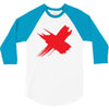 red x 3/4 Sleeve Shirt