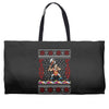 ugly sweater fight christmas t shirts Weekender Totes