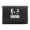 the blues brothers inspired on a mission from god funny Accessory Pouches