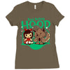 red riding hood Ladies Fitted T-Shirt