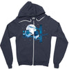 night owl Zipper Hoodie