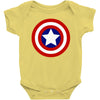 captain america Baby Bodysuit