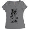 ashitaka Women's Triblend Scoop T-shirt