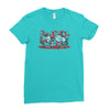 where the slashers are Ladies Fitted T-Shirt