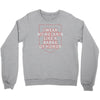 i wear my melanin like a badge of honor Crewneck Sweatshirt