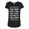 merry litmas Maternity Scoop Neck T-shirt