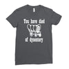 you have died of dysentery Ladies Fitted T-Shirt