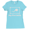 my first selfie Ladies Fitted T-Shirt