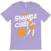 shamble to the cure zombie 5k T-Shirt