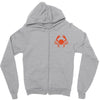 scorpion pocket Zipper Hoodie