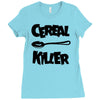 cereale tueur cuillere Ladies Fitted T-Shirt