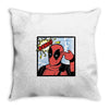 bang pop art Throw Pillow