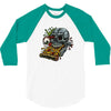 pizzaskull sticker original 3/4 Sleeve Shirt