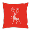 christmas deer Throw Pillow