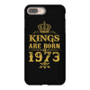 kings are born in 1973 iPhone 8 Plus