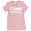 rugby a hooligans gentlemen Ladies Fitted T-Shirt