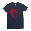 love back Ladies Fitted T-Shirt