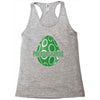 Preggosaurus Egg Funny Racerback Tank