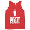 helicopter pilot in training Tank Top