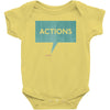 louder than words Baby Onesie