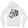 tribal tiger Zipper Hoodie