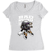 bad spacemen Women's Triblend Scoop T-shirt