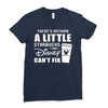 There's Nothing a Little Starbucks and Disney Can't Fix Ladies Fitted T-Shirt