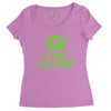 sham rocker shamrock Women's Triblend Scoop T-shirt