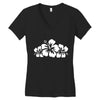 hawaiian flower Women's V-Neck T-Shirt